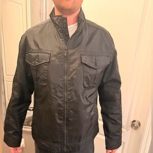 Kenneth Cole Reaction Men's Black Lightweight Jacket